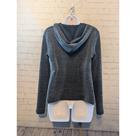 Hem & thread knotted soft pullover hoodie small - Picture 3 of 6